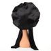 Children's New Elastic Ribbon Satin Hat Bow Baby Shower Cap Sleeping Cap One Piece Dropshipping_viptrois.com