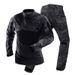Men's Clothing camouflage stitching knitted frog suit tactical suit CP camouflage training uniform_viptrois.com