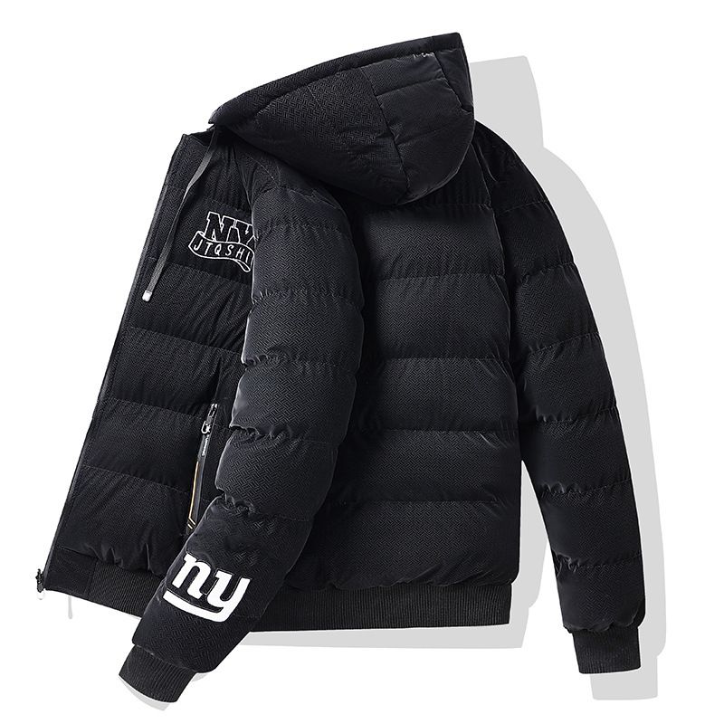Men's Clothing Men's Cotton Coat 2025 New Embroidery Youth European And American Printing Design Trend Double Sided Jacket Men's Clothing_viptrois.com