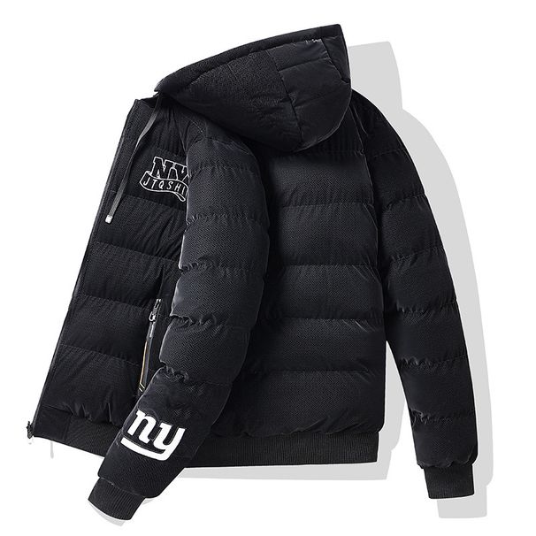 Men's Clothing Men's Cotton Coat 2025 New Embroidery Youth European And American Printing Design Trend Double Sided Jacket Men's Clothing_viptrois.com