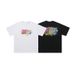 Men's Clothing LawFoo2025 Summer American Trendy Retro Letter Direct Printing Casual Couple Short Sleeved T Shirt For Men And Women_viptrois.com