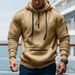 New Winter Loose Heavy Velvet American Casual Men's Sportswear Hooded Sweatshirt Men_viptrois.com