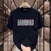 New Style American Rascal Handsome Short T-shirt For Men And Women Summer Ins Trendy Brand Street Half Sleeve Loose Top_viptrois.com