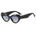 Men's Sunglasses New Personalized Retro Cat Eye Sunglasses Outdoor Sun Protection Sunglasses High End Anti Ultraviolet Fashion Glasses_viptrois.com
