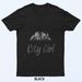 Womens City Girl Urban Sophisticate T-Shirt Mens Womens Tees Top_viptrois.com