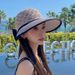 Fisherman's women, summer outdoor shading, breathable protection 2023 new fashionable and versatile straw hat, sun hat_viptrois.com