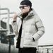 Men's Clothing Men's Winter Short Cotton Coat Men's Plush And Thick Silk Cotton Cotton Coat Style Winter Loose Cotton Coat Men_viptrois.com