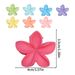 Sweet Cute Candy-Colored 4-Pack Bauhinia Claw Clips - Mini Bangs Clips & Side Clips - Small Back-of-Head Half-Up Hair Clips_viptrois.com