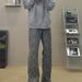 Men's Clothing Retro Letter Jacquard Jeans Men's Spring And Autumn High Street Full Print Pants Straight Leg Flared Pants Trend_viptrois.com