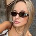 Small oval frame sunglasses for women Retro personality cross border ins sunglasses for taking photos and shaping fashion sunglasses_viptrois.com