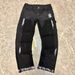 Men's Clothing European And American Style Men's Y2K Patchwork Painted Star Print Fashion Straight Leg Jeans_viptrois.com
