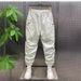 Men's Clothing Spring/Summer Men's Thin Solid Color Harem Pants Breathable Loose Cargo Casual Nine Point Versatile Loose Fit Trousers_viptrois.com