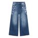 Men's Clothing New National Trend Design Niche Jeans Men Ins High Street Retro Pants Couple Trend_viptrois.com
