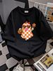 Cute Ghost Blowing Bubble Halloween Bougie Costume Girls T-Shirt Stretched T-Shirt For Women Casual Designer Clothes Comfortable Graphic Top For Everyday Wear Casual Breathable Unisex Summer Soft Fashion Slightly Women Women Top Graphic Tees_viptrois.com