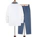 Modern Slim-Fit Suit Blazer & Pants Set -Inspired Men's Wedding & Business Casual Outfit (Blue/Black/Khaki/Olive/Caramel, S-XXL)_viptrois.com
