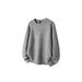 Men's Oversized Knit Sweater - Trendy High Street Pullover With Loose Fit, Korean & Hong Kong Inspired Casual Style_viptrois.com