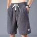 Men's Clothing Ice Silk Shorts Men's Casual Shorts Men's Trendy Men's Outer Wear Loose Five Point Summer Style Thin Versatile Large Pants_viptrois.com