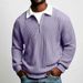Men's Waffle Knit Zip-Up Hoodie - Long Sleeve Casual Pullover With Jacquard Texture (Army Green/Violet/Sky Blue/Gray, S-XXXL)_viptrois.com
