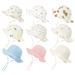 Spring Summer Baby Hat Printed Cotton Bucket Hats for Girls Boys Outdoor Beach Infant Visor Hat Toddler Items Accessories 0-12M_viptrois.com