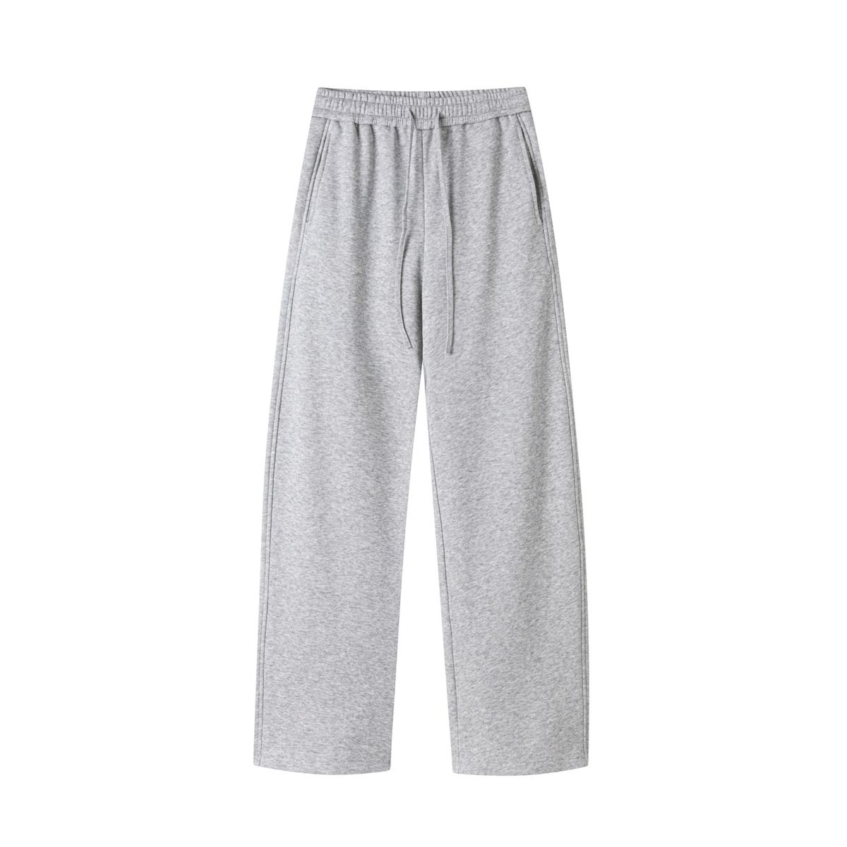 T Mousse Air Cotton Wide Leg Pants Men's Casual Straight Leg Comfortable Sports Sweatpants for Commuting And Outings Trendy Bottoms_viptrois.com