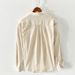 Spring And Summer New Men's Casual Solid Color Cotton Shirt Jacket_viptrois.com