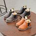 Kids Fashion Boots Hipster Kids Plus Cotton Style Kids Boots Martin Boots_viptrois.com