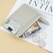 Wallet Card Cases Ladies Multifunctional Card Holder Short Stylish Simple Coin Holder Zipper Buckle Card Holder Coin Clip_viptrois.com