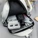 Spooky Ghost Crossbody Bag For Halloween - Trendy PU Shoulder Bag With Zipper Pocket, Stylish Unisex Accessory For Daily Outfits _viptrois.com
