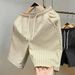 Men's Korean Style Slim Fit Quick Dry Striped Shorts Summer Thin Beach Outerwear Trendy_viptrois.com