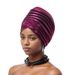Women's Scarves Beauty Strip Multi Layer Exaggerated Turban Cap Hat Muslim Headscarf Hat_viptrois.com