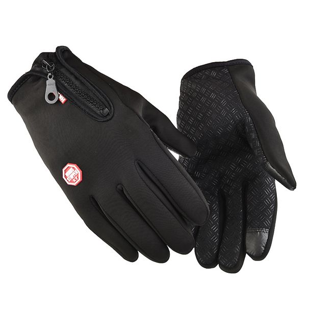Outdoor warm gloves men's touch screen riding motorcycle skiing mountaineering windproof cold protection women's gloves fleece_viptrois.com