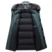 Herren Warm Weiße Enten Daunen Kapuzen Jacke Parkas Multi Taschen Mantel Männlich Winter Lange Männer Wind Dichte Daunen Jacke Mäntel_viptrois.com