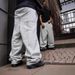 2026 New European And American Trendy Brand Cross-border American Retro Hip-hop Street Casual Trousers Loose Embroidery Gray Sweatpants Men_viptrois.com