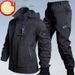 Men's Waterproof Fleece-Lined Softshell Jacket & Pants Set – Winter Outdoor Workwear & Hiking Gear | Windproof & Durable | Multi-Color Options_viptrois.com