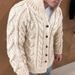 A Popular Men's Sweater From Europe And America In 2025, Featuring A Cardigan, Long-sleeved Stand-up Collar, Jacquard Weave And Casual Men's Wear_viptrois.com