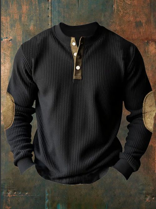 2024 European American Cross-Border Spring And Autumn Men's Sweatshirt High-End Fashion Casual Long Sleeve Top Hot Sale_viptrois.com