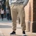 Men’s Heavyweight Workwear Joggers – Relaxed Fit Knit Sweatpants With Drawstring Waist (S-3XL, Black/Navy/Khaki/Gray)_viptrois.com