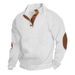 Spring/Autumn 2025 Men's European-style Stand-up Collar Long-sleeved Casual Outdoor Sweatshirt Jacquard Knitted Sweater_viptrois.com