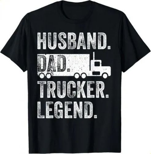 T-shirtt-shirtfunny 2026 Truck Driver Trucking Men Husband Dad Tr_viptrois.com