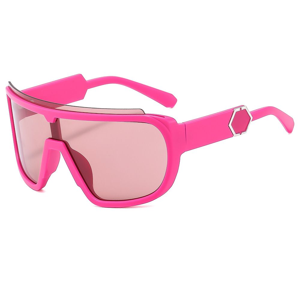 Men's Sunglasses Large Frame One Piece Lens Sunglasses Sports Style Cycling Glasses Outdoor Mountaineering Women's Sunglasses_viptrois.com