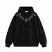 Men's Clothing American High Street Fashion Brand Thorn Embroidery Hooded Sweatshirt Men's Trendy Retro Suede Loose Handsome Student Hoodie_viptrois.com