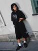 Men's Clothing Trendy Brand Embroidered Casual Shorts Sweatpants Men High Street Hip Hop Loose Sweatshirt Sweatpants_viptrois.com