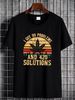 I Got 99 Problems And 420 Solutions T Shirt S 3XL Breathable Streetwear Stylish Slightly Designer Clothes Soft Graphic Fashion Homme Versatile_viptrois.com