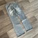 Europe And The United States Are Popular, American High Street Trend Fashion Retro Versatile Casual Jeans, Washed And Old Solid Color Straight Pants_viptrois.com