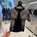 Men's Color Blocked Rhinestone T-Shirt Heavy Duty Sparkly Casual Loose Korean Style Fashion Top Short Sleeved Trendy_viptrois.com