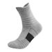 Basketball socks men thick towel bottom medium long tube thin breathable sweat absorption running outdoor sports socks_viptrois.com