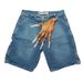 Men's Clothing Fashion Hip Hop Funny Pattern Printed High Street Wide Leg Denim Shorts_viptrois.com