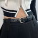 Women's High-End Feel Summer New Ins Style Niche Casual Jeans Belt Korean Version Versatile_viptrois.com