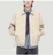 Men's Japanese Workstyle PU Leather Jacket - Oversized Casual Motorcoat With Multiple Pockets_viptrois.com