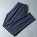 Men's Quick-Dry Airflow Pants - Loose Fit Ice Silk Joggers With Stretchy Waistband For Running, Gym & Outdoor Activities (Black/Blue/Grey, M-Xxxl)_viptrois.com